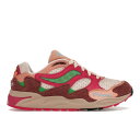 Saucony サッカニー メンズ スニーカー 【Saucony Grid Shadow 2 Jae Tips What's the Occasion? Wear To The Party】 サイズ US_8.5(26.5cm) Brown