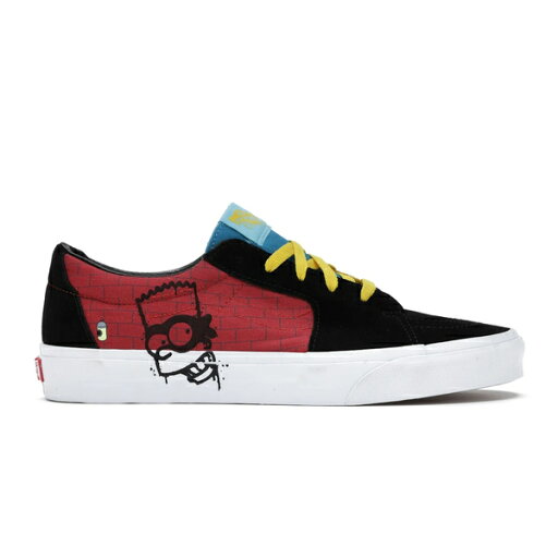 Vans バンズ メンズ スニーカー 【Vans Sk8-Low The Simpsons El Barto】 サイズ US_10.5(28.5cm) Red/Black Vans バンズ メンズ スニーカー 【Vans Sk8-Low The Simpsons El Barto】 サイズ US_10.5(28.5cm) Red/Black