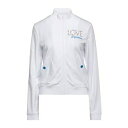 【送料無料】 モスキーノ レディース パーカー・スウェットシャツ アウター Sweatshirts White