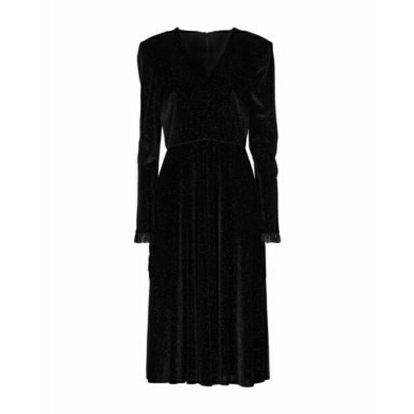【送料無料】 フィロソフィーデロレンゾセラフィーニ レディース ワンピース トップス Midi dresses Black