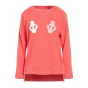 【送料無料】 エリザベスフランキ レディース パーカー・スウェットシャツ アウター Sweatshirts Orange