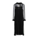 【送料無料】 ヌメロ ヴェントゥーノ レディース ワンピース トップス Midi dresses Black
