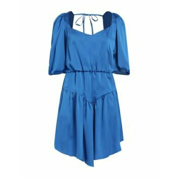 【送料無料】 レリッシュ レディース ワンピース トップス Mini dresses Blue