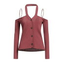 【送料無料】 リビアナコンティ レディース カーディガン アウター Cardigans Red