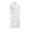 【送料無料】 オスカー デ ラ レンタ レディース ワンピース トップス Midi dresses White