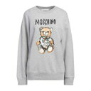 【送料無料】 モスキーノ レディース パーカー・スウェットシャツ アウター Sweatshirts Grey