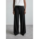 ヴィクトリア ベッカム レディース カジュアルパンツ ボトムス SIDE PANEL TROUSER - Trousers - black(4)