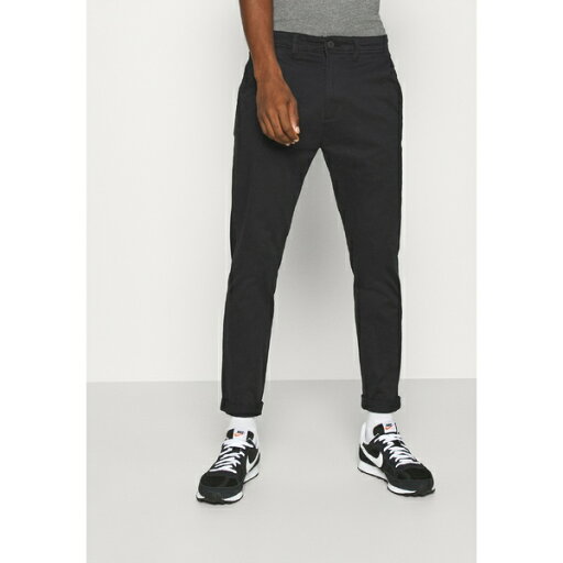 ソリッド メンズ カジュアルパンツ ボトムス Trousers - black ソリッド メンズ カジュアルパンツ ボトムス Trousers - black