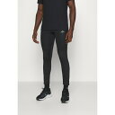 ナイキ メンズ バスケットボール スポーツ LUNAR RAY WINTER - Leggings - black/white