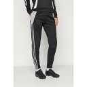 アディダス レディース フィットネス スポーツ TIRO 24 WINTERIZED PANTS - Tracksuit bottoms - black/lig...