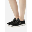 スケッチャーズ スポーツ レディース スリッポン・ローファー シューズ SUMMITS - Slip-ons - black/rose gold