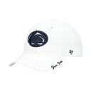 47uh fB[X Xq ANZT[ Women's White Penn State Nittany Lions Miata Clean Up Logo Adjustable Hat White