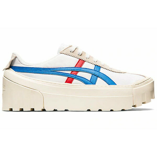 Onitsuka Tiger オニツカタイガー メンズ スニーカー 【Onitsuka Tiger Delegation Chunk 'Whtie Blue Red' 1183A585-105】 サイズ US_7.5(25.5cm)