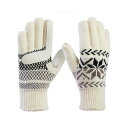 アイソトナー レディース 手袋 アクセサリー Women's Chenille Snowflake Touchscreen Gloves Ewe