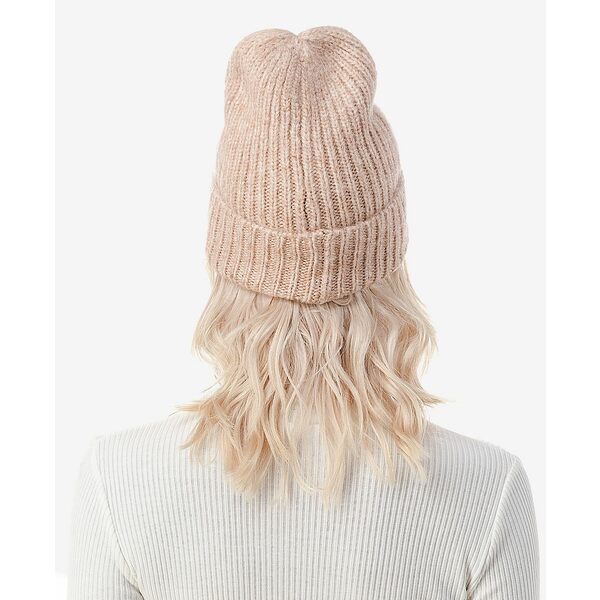 マーカスアドレール レディース 帽子 アクセサリー Women's Stretch Ribbed Knit Cuff Beanie Camel