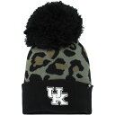 フォーティーセブン レディース 帽子 アクセサリー Kentucky Wildcats '47 Women's Bagheera Cuffed Knit Hat with Pom Hunter Green