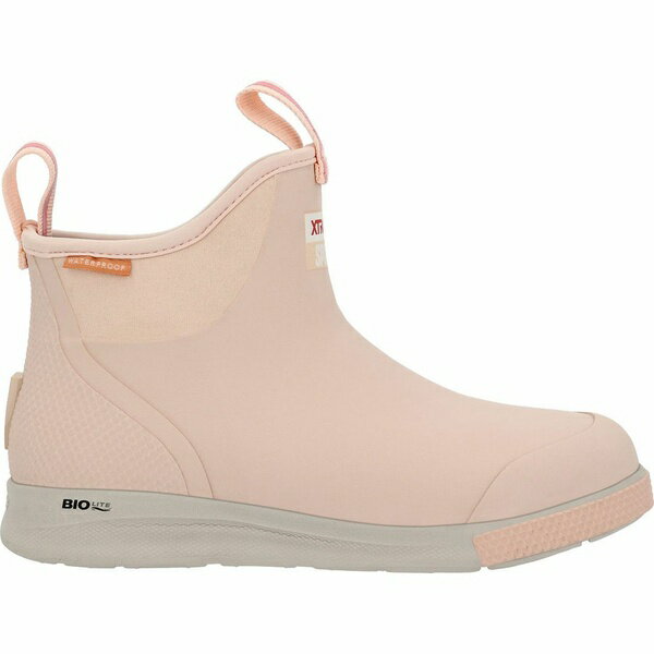 エクストラタフ レディース ブーツ シューズ Women's 6 in Ankle Deck Boot Sport Blush peach