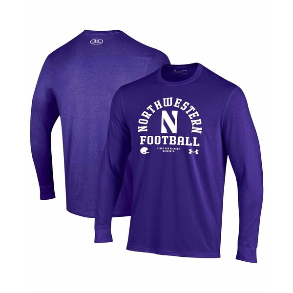 asty㤨֥ޡ  T ȥåץ Men's Purple Northwestern Wildcats 2025 Sideline Football Performance Cotton Long Sleeve T-Shirt PurpleפβǤʤ13,980ߤˤʤޤ