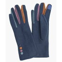 マーカスアドレール レディース 手袋 アクセサリー Women's Finger Pop Color Jersey Touchscreen Glove Navy