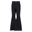 リックオウエンス メンズ カジュアルパンツ ボトムス Flare Jeans Black