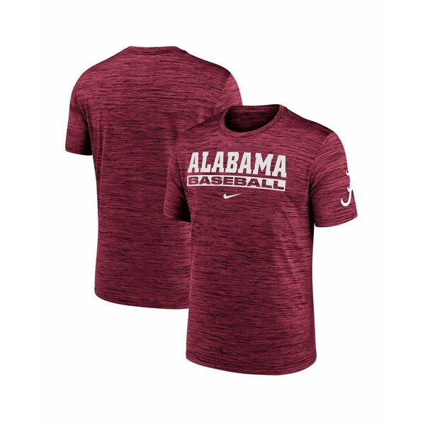 ʥ   ȥåץ Men's Crimson Alabama Crimson Tide Velocity Baseball ...