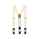トラファルガー メンズ ベルト アクセサリー Men's Hudson Nylon Button End Suspenders Buff khaki