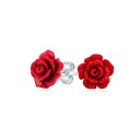 ブリング レディース ピアス&イヤリング アクセサリー Romantic Delicate Pink Blue Yellow Green Black Purpl...