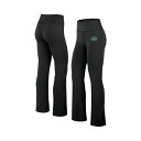 ファナティクス レディース カジュアルパンツ ボトムス Women's Black Florida Gators Training Camp Maxed Out Flare Leggings Black