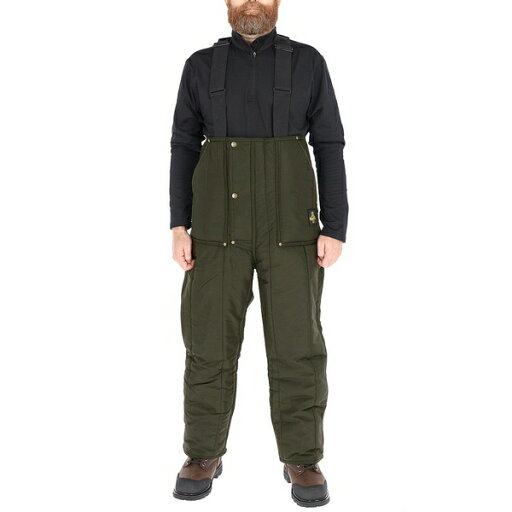 リフリッジウェア メンズ カジュアルパンツ ボトムス Men's Iron-Tuff Low Bib Overalls - Insulated Work Bibs, Water-Repellent, Windproof, -50°F Comfort Rating, Durable Cold-Weather Gear Sage リフリッジウェア メンズ カジュアルパンツ ボトムス Men's Iron-Tuff Low Bib Overalls - Insulated Work Bibs, Water-Repellent, Windproof, -50°F Comfort Rating, Durable Cold-Weather Gear Sage