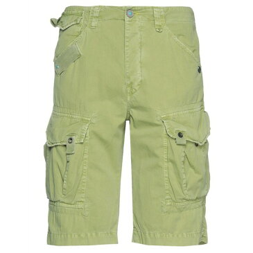 ヴェルナ BERNA メンズ カジュアルパンツ ボトムス Shorts & Bermuda Shorts Light green