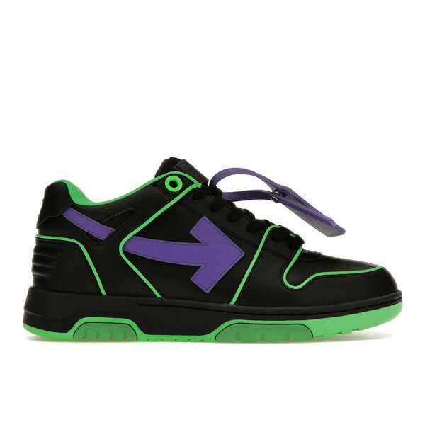 OFF-WHITE オフホワイト メンズ スニーカー  サイズ EU_42(27.0cm) Black Green Purple