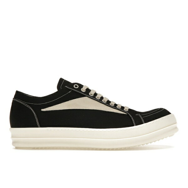 リックオウエンス Rick Owens リックオウエンス メンズ スニーカー 【Rick Owens DRKSHDW Lido Vintage Low】 サイズ EU_42.5 Black Milk