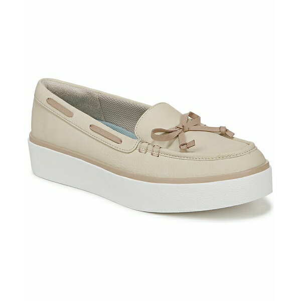 ドクター・ショール レディース オックスフォード シューズ Women's Madison Sea Platform Boat Shoes Off White Faux Leather