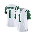 ナイキ メンズ シャツ トップス Men's Ahmad Sauce Gardner White New York Jets Classic Alternate Vapor F.U.S.E. Limited Jersey White(4)