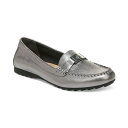 ジャニ ベルニーニ レディース スリッポン・ローファー シューズ Women's Dailyn Memory Foam Slip On Loafers, Created for Macy's Light Pewter Leather