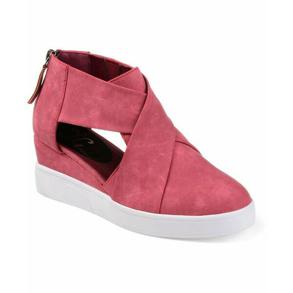 ジャーニーコレクション レディース オックスフォード シューズ Women's Seena Platform Wedges Pink