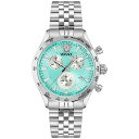 ヴェルサーチ メンズ ブレスレット・バングル・アンクレット アクセサリー Unisex Swiss Chronograph Hellenyium Stainless Steel Bracelet Watch 40mm Stainless