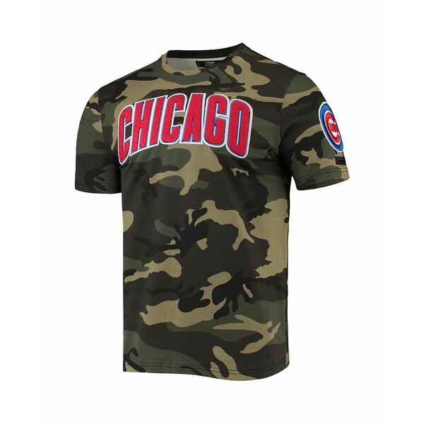 プロスタンダード メンズ シャツ トップス Men's Camo Chicago Cubs Team T-shirt Camo
