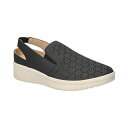 イージーストリート レディース サンダル シューズ Women's Petal Comfort Slip-On Flats Black
