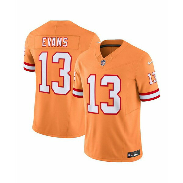 ナイキ メンズ シャツ トップス Men's Mike Evans Orange Tampa Bay Buccaneers Throwback Vapor F.U.S.E. Limited Jersey Orange