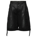 BALMAIN バルマン カジュアルパンツ ボトムス メンズ Denim shorts Black