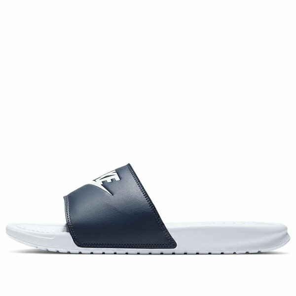 Nike ナイキ メンズ スニーカー 【Nike Benassi JDI Mismatch Navy/White 818736-410】 サイズ US_M_4