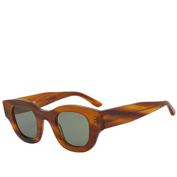 ティエリー ラスリー メンズ サングラス・アイウェア アクセサリー Thierry Lasry Autocracy Sunglasses Brown