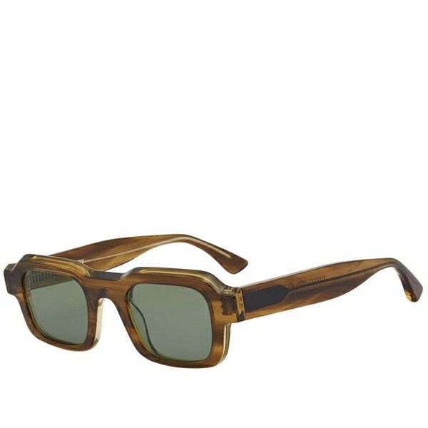 ティエリー ラスリー メンズ サングラス・アイウェア アクセサリー Thierry Lasry Flexxxxy Sunglasses Brown