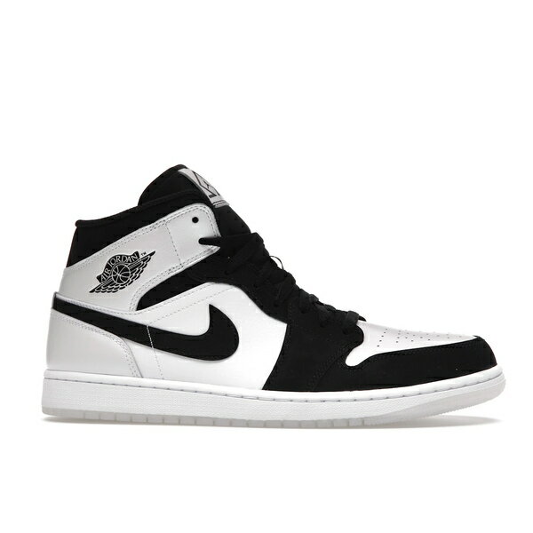 Jordan ジョーダン メンズ スニーカー 【Jordan 1 Mid Diamond Shorts】 サイズ US_10(28.0cm) White/Black