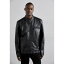 ٥륵   塼 BIKER VEMBLEM - Leather jacket - black