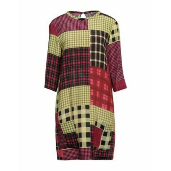 【送料無料】 クリスティーナティ レディース ワンピース トップス Mini dresses Red