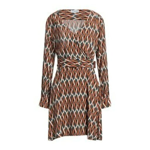 【送料無料】 アティックアンドバーン レディース ワンピース トップス Mini dresses Brown 【送料無料】 アティックアンドバーン レディース ワンピース トップス Mini dresses Brown