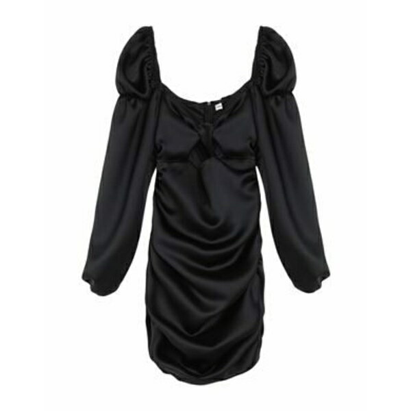 【送料無料】 フェイス トゥ フェイス スタイル レディース ワンピース トップス Mini dresses Black
