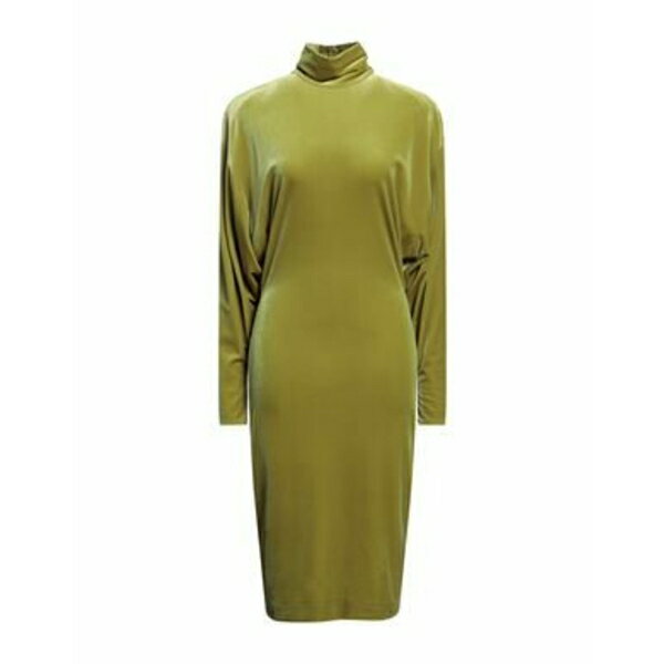 【送料無料】 アレクサンドル・ボーティエ レディース ワンピース トップス Midi dresses Green